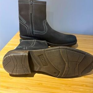 Roan by Bed Stu Crestone II F804088 Men’s Gray Leather Casual Dress Boot